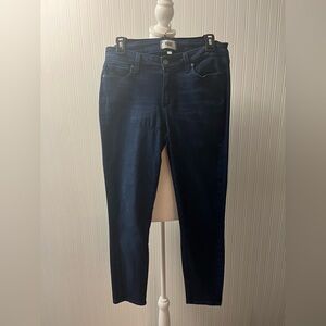 PAIGE Dark Blue Skinny Jeans